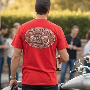 🏍️ Sturgis 2009 Black Hills Rally Tee 3XL
